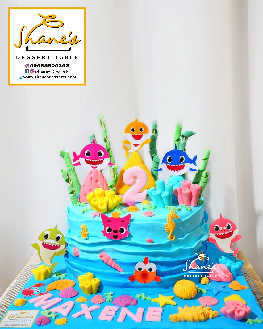 Baby Shark Cake 3 – Shane's Dessert Table